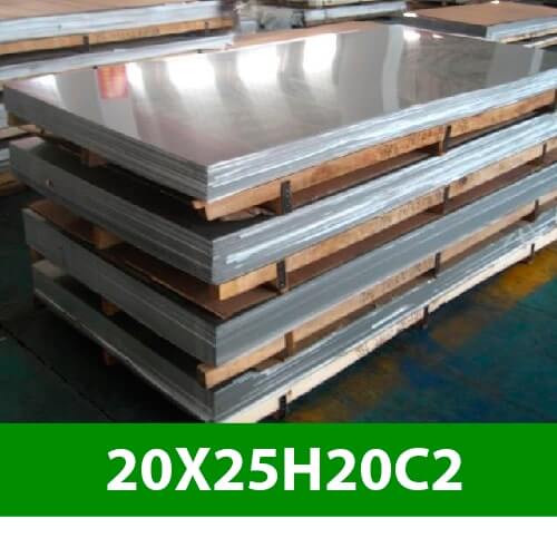 Жаропрочный нержавеющий лист марки 20х25н20с2